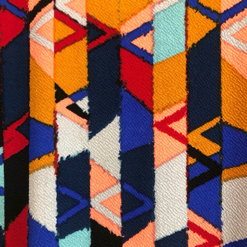 Colorful Geometric Dress - Picture 3 of 4
